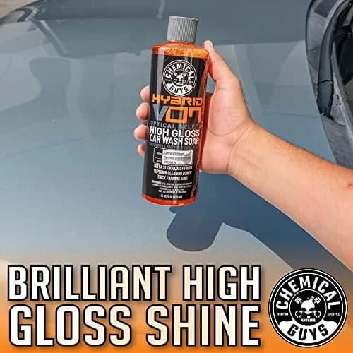 Chemical Guys Hybrid Foaming High Gloss Car Wash Soap 473ml (16 Fl Oz) | pH-Balanced for Wax & Sealant Coats thumbnail 2