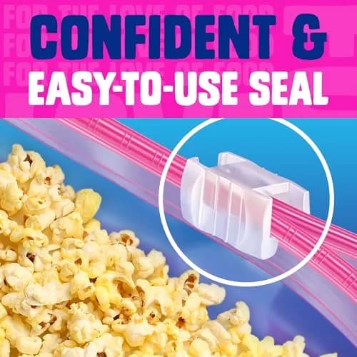 Ziploc Quart Food Storage Bags, Stand-Up Bottom, 76 Count | Reusable, BPA-Free, Slider Closure thumbnail 4