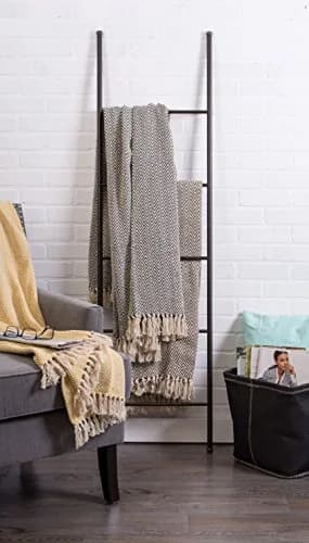 DII Chevron Throw Collection Handloomed Cotton 127x152 cm (50x60 in) | Cozy Accent for Indian Homes thumbnail 5