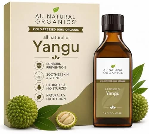 Au Natural Organics Yangu Oil for Sunburn Prevention & Skin Soothing | Hydrating, Non-Greasy Face & Body Moisturizer 3.4oz thumbnail 1