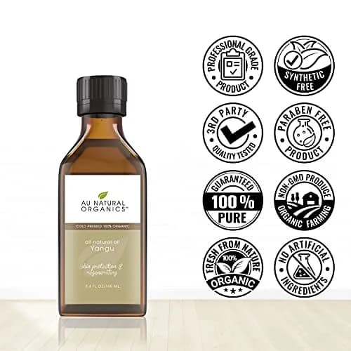 Au Natural Organics Yangu Oil for Sunburn Prevention & Skin Soothing | Hydrating, Non-Greasy Face & Body Moisturizer 3.4oz thumbnail 2