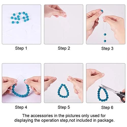PH PandaHall 0.5mm Clear Nylon Beading Thread | Invisible Jewelry String for Beading & Crafts thumbnail 6