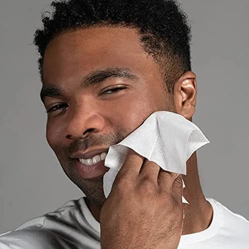 Anthony Glycolic Exfoliating & Resurfacing Wipes – Men’s Cleansing Face Cloths for Brightening & Pore Refining, 30 Sheets thumbnail 4
