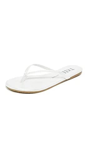 TKEES Glitters Flip Flop Gleam 8 M US | Handcrafted Brazilian Leather Comfort thumbnail 1