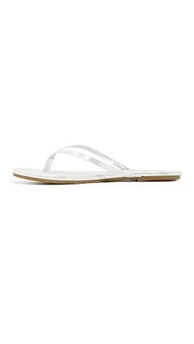 TKEES Glitters Flip Flop Gleam 8 M US | Handcrafted Brazilian Leather Comfort thumbnail 5