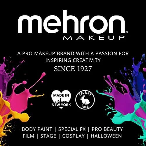 Mehron Makeup Paradise AQ - AMAZON GREEN, Water-Activated Face & Body Paint | Vibrant, Professional-Grade (70-120 chars) thumbnail 8