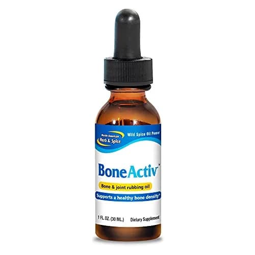 North American Herb & Spice Boneactiv Rubbing Oil 1 Fl Oz | Supports Healthy Bones & Joints thumbnail 1