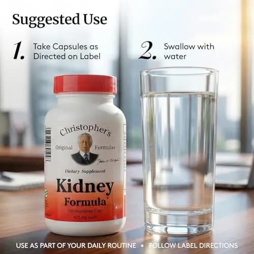 Christopher's Original Formulas Kidney Formula - Herbal Support 100 capsules | Detox & Repair thumbnail 6