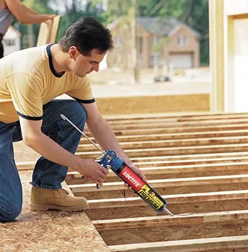 Loctite PL Premium Polyurethane Construction Adhesive 10 fl oz (295 ml) Cartridge, 12 Pack | 3x Stronger Than Ordinary Adhesives thumbnail 8