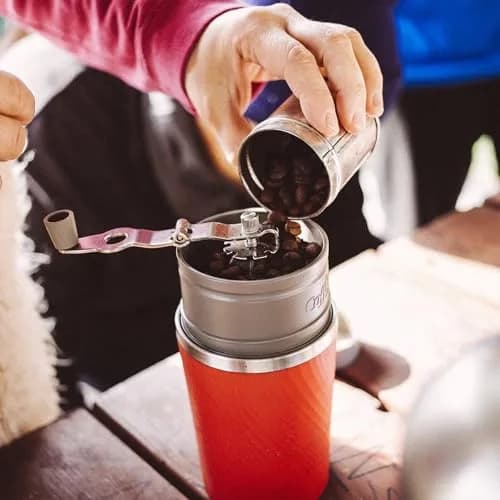 Cafflano Klassic All-in-1 Pour Over Coffee Maker with Grinder & Tumbler | 450ml Capacity thumbnail 2