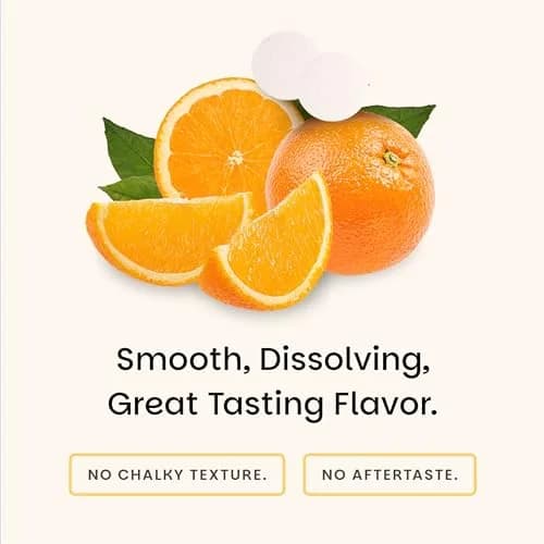 EZ Melts Dissolvable Folate 1,667 mcg DFE | Orange Blast Vitamin for Heart & Nervous System thumbnail 7