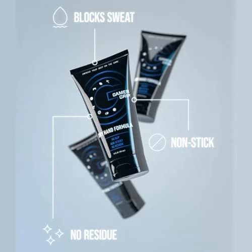 Gamer Grip Gaming Cream for Sweaty Hands | Sweat-Resistant Formula for Enhanced Control thumbnail 3
