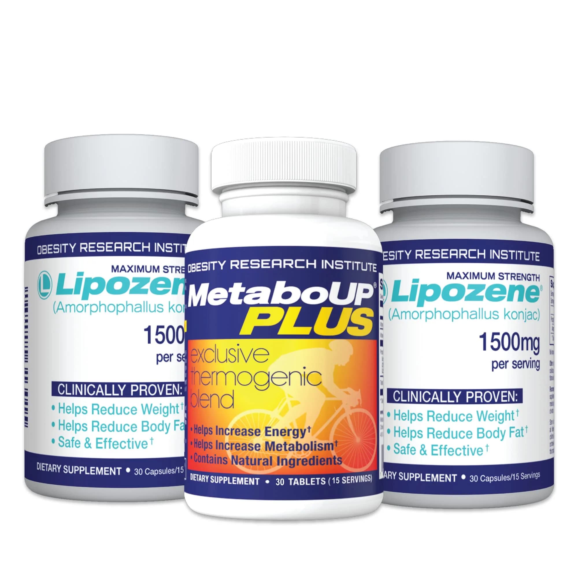 Lipozene Weight-Management Fiber Supplement 45 Count (Pack of 2) | Supports Healthy Weight Loss - main product image