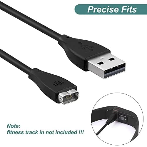 Kissmart Replacement Charging Cable for Fitbit Charge HR Fitness Tracker | 30cm (1ft) USB Cable thumbnail 3