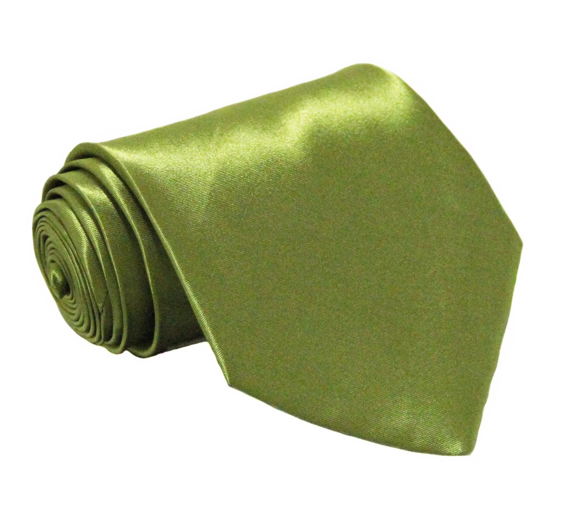 Soophen Solid Satin Necktie Sky Blue 57 inches (145 cm) | Formal & Everyday Wear — 20.olive / onesizes