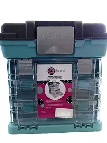 Creative Options 1363-83 Grab N' Go Rack System, Soft Blue, Medium | Versatile Storage for Crafts & Sewing thumbnail 6