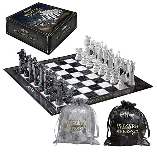 The Noble Collection Harry Potter Wizard Chess Set | 32 Pieces & Board | Ages 7+ thumbnail 1