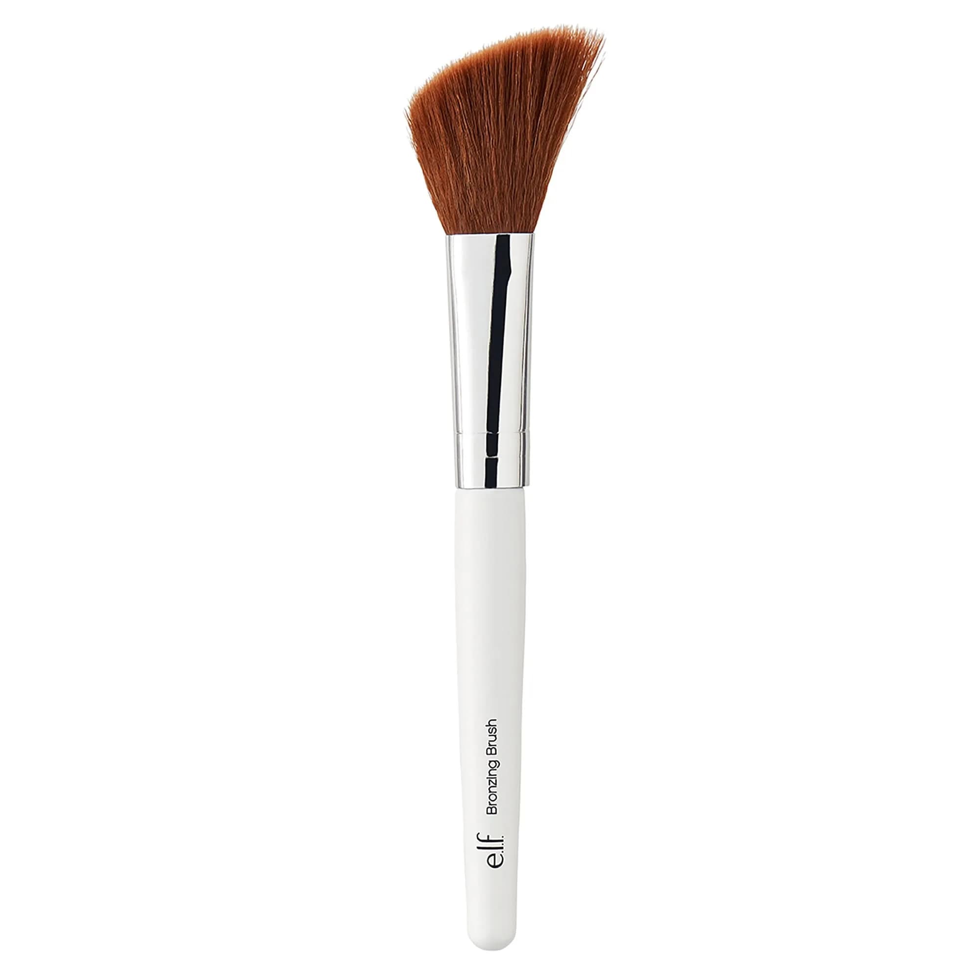 e.l.f. Angled Bronzing Brush, 3-in-1 Face Makeup Brush for Blush, Bronzer & Powders | Vegan & Cruelty-Free - main product image