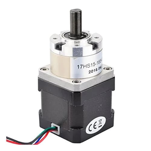 STEPPERONLINE Nema 17 Stepper Motor with 5.18:1 Planetary Gearbox, 1.68A, 0.35° Step Angle, 42x42mm Frame, 460g | DIY CNC Robot 3D Printer thumbnail 2