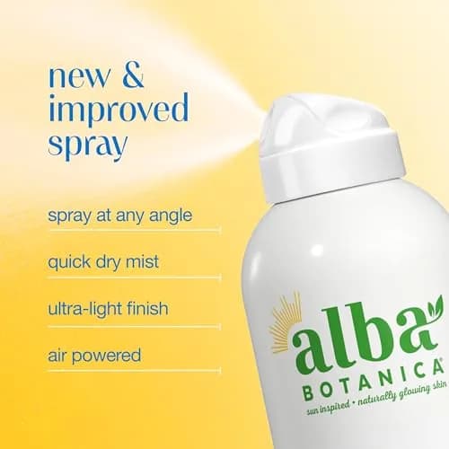 Alba Botanica Hydrating Sunscreen Spray SPF 50 Broad Spectrum Protection 156g (5.5 Fl Oz) | Instantly Moisturizing Water Resistant thumbnail 3