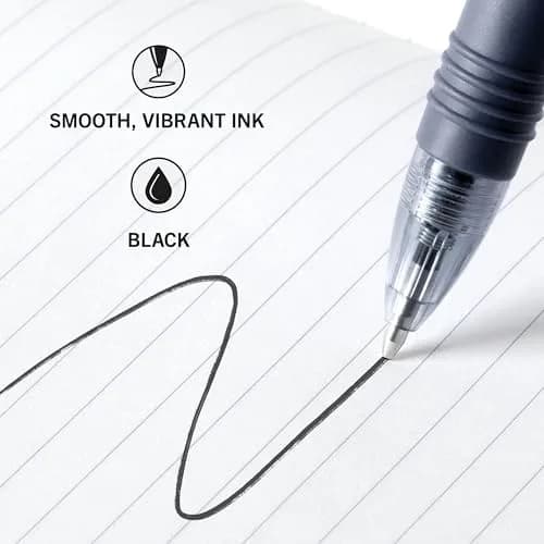 Zebra Pen Z-Grip Retractable Ballpoint Pens, Black Ink, 1.0mm Medium Point, 48 Bulk-Pack | Smooth Writing for Students & Professionals thumbnail 4