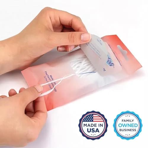 Proxysoft Dental Floss for Bridges and Implants 2 Packs (60 Strands Total) | Dentist-Recommended for Optimal Oral Hygiene thumbnail 3