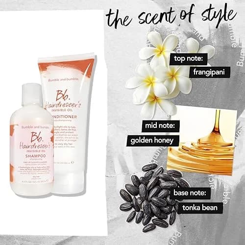 Bumble and bumble. Hairdresser's Invisible Oil Hydrating Conditioner 2 Fl Oz | Anti Frizz & Shine, Color Safe, For All Hair Types thumbnail 7