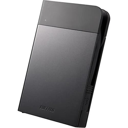 BUFFALO MiniStation Extreme Secure 1TB Rugged Portable HDD | Shock Water Dust Resistant, USB 3.2, TAA thumbnail 5
