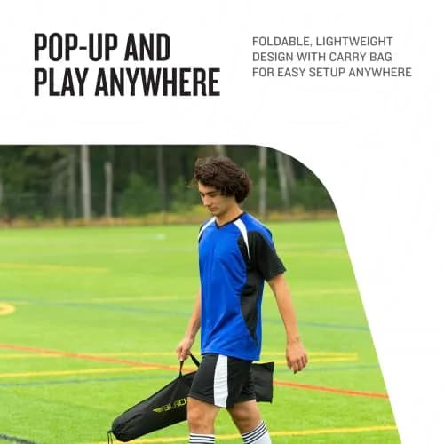 Franklin Sports Blackhawk Portable Soccer Goal - Large 2.07 kg (4.32 lb) | All-Weather Fiberglass Frame thumbnail 6