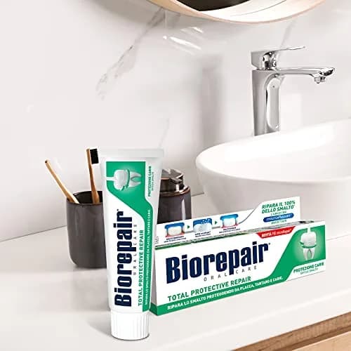 Biorepair Total Protective Repair Toothpaste 75ml (2.5 Fl Oz) | Enamel Repair & Cavity Protection thumbnail 7
