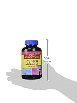 Nature Made Prenatal Multi + DHA 200mg 300 Softgels (150 Count Pack of 2) | Essential Vitamins for Pregnancy thumbnail 5