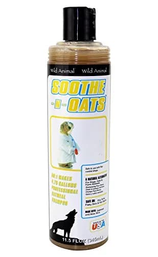 Wild Animal Soothe-n-Oats 50:1 Shampoo 11.7 fl. oz. | Gentle, High-Concentrate Pet & Animal Cleaner thumbnail 1