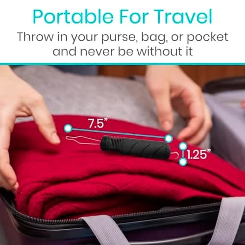 Vive Button Hook with Zipper Pull | Assist Tool for Arthritis & Limited Dexterity thumbnail 6