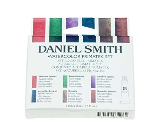 Daniel Smith Watercolor Set 6 Tubes | PrimaTek & Luminescent Colors, 5ml each, Made in USA thumbnail 3
