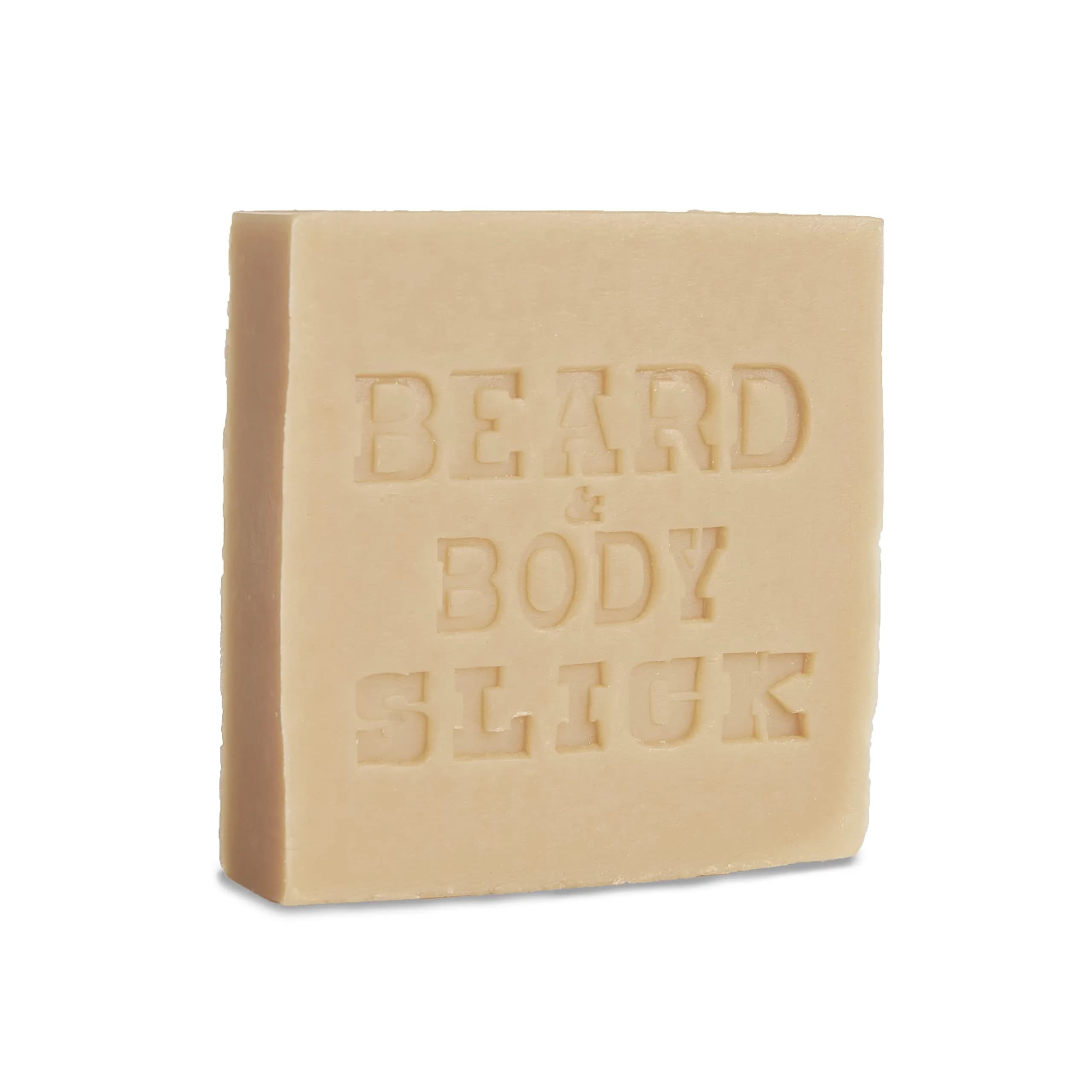 Honest Amish Beard & Body Soap (Slick) 6oz | All Natural Organic Face & Beard Cleanser