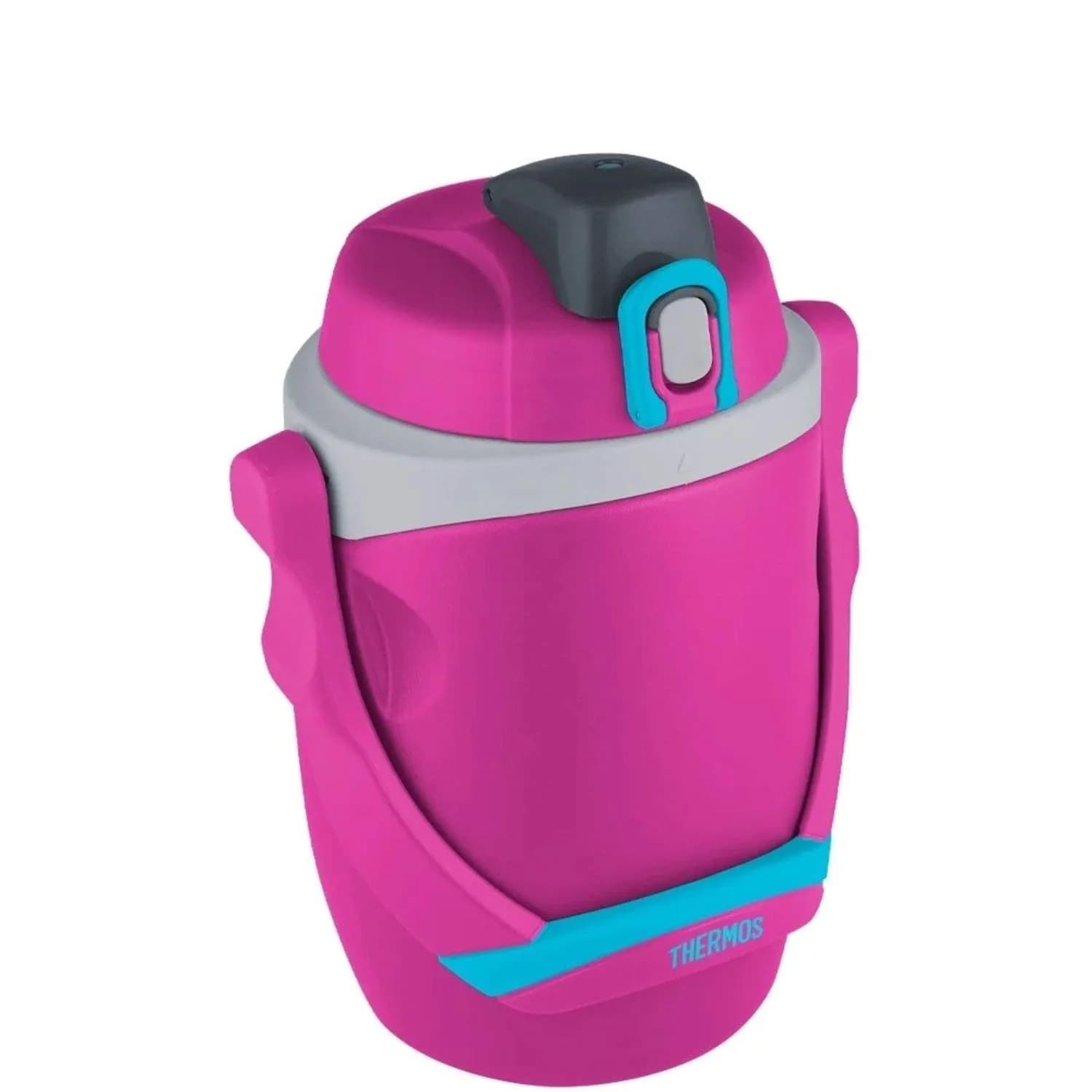 THERMOS 64 Ounce Foam Insulated Hydration Bottle, Pink | Keeps Water Cold 12 Hours
