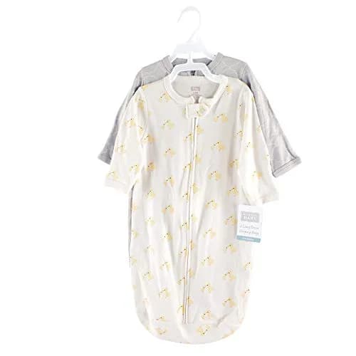 Hudson Baby Unisex Cotton Long-Sleeve Wearable Sleeping Bag Sack Blanket Duck 3-9 Months | Breathable & Lightweight for Safe Sleep thumbnail 2