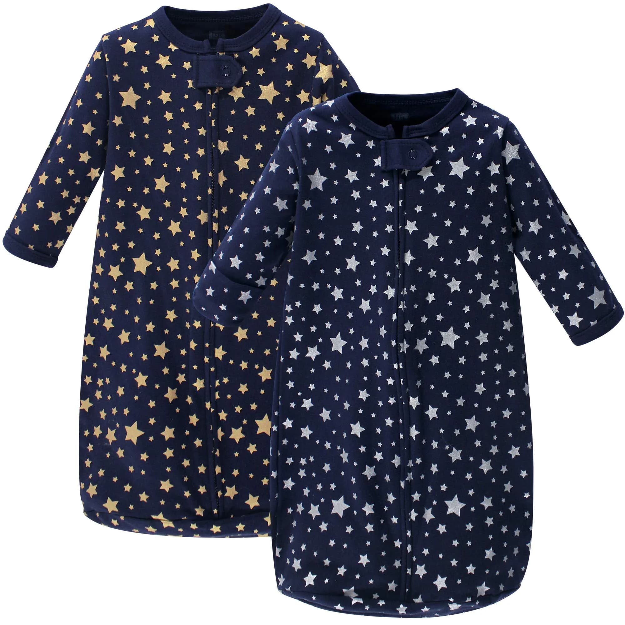 Hudson Baby Unisex Baby Cotton Long-Sleeve Wearable Sleeping Bag, 3-9 Months | Cozy, Safe Sleep Solution