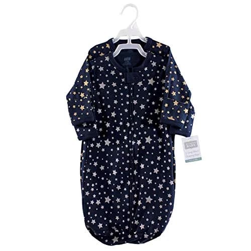 Hudson Baby Unisex Baby Cotton Long-Sleeve Wearable Sleeping Bag, 3-9 Months | Cozy, Safe Sleep Solution thumbnail 2