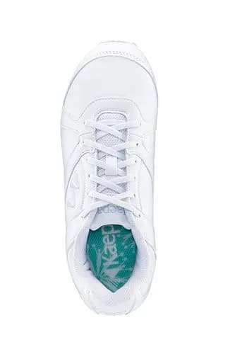 Kaepa Cheerful White Cheer Shoes for Women, Size 6 | 120 Color Combinations for Cheerleading thumbnail 5