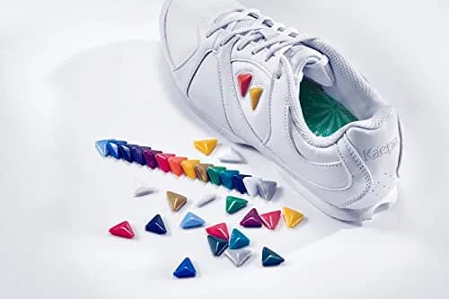 Kaepa Cheerful White Cheer Shoes for Women, Size 6 | 120 Color Combinations for Cheerleading thumbnail 7