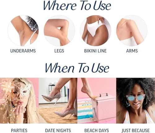 Veet Ready-To-Use Waxing Kit for Women, 44 Count (Pack of 3) | Effortless Hair Removal at Home thumbnail 4