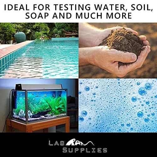 LabRat Supplies Universal pH Test Strips 0-14 pH (100 Count) | Accurate Acidity & Alkalinity Testing thumbnail 6