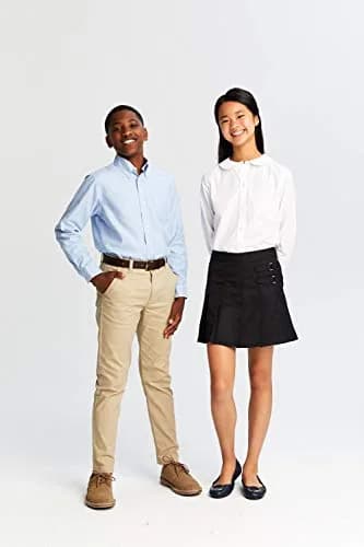 French Toast Skirt in Black 14 | Adjustable Waist, Pleated, Built-in Shorts thumbnail 3