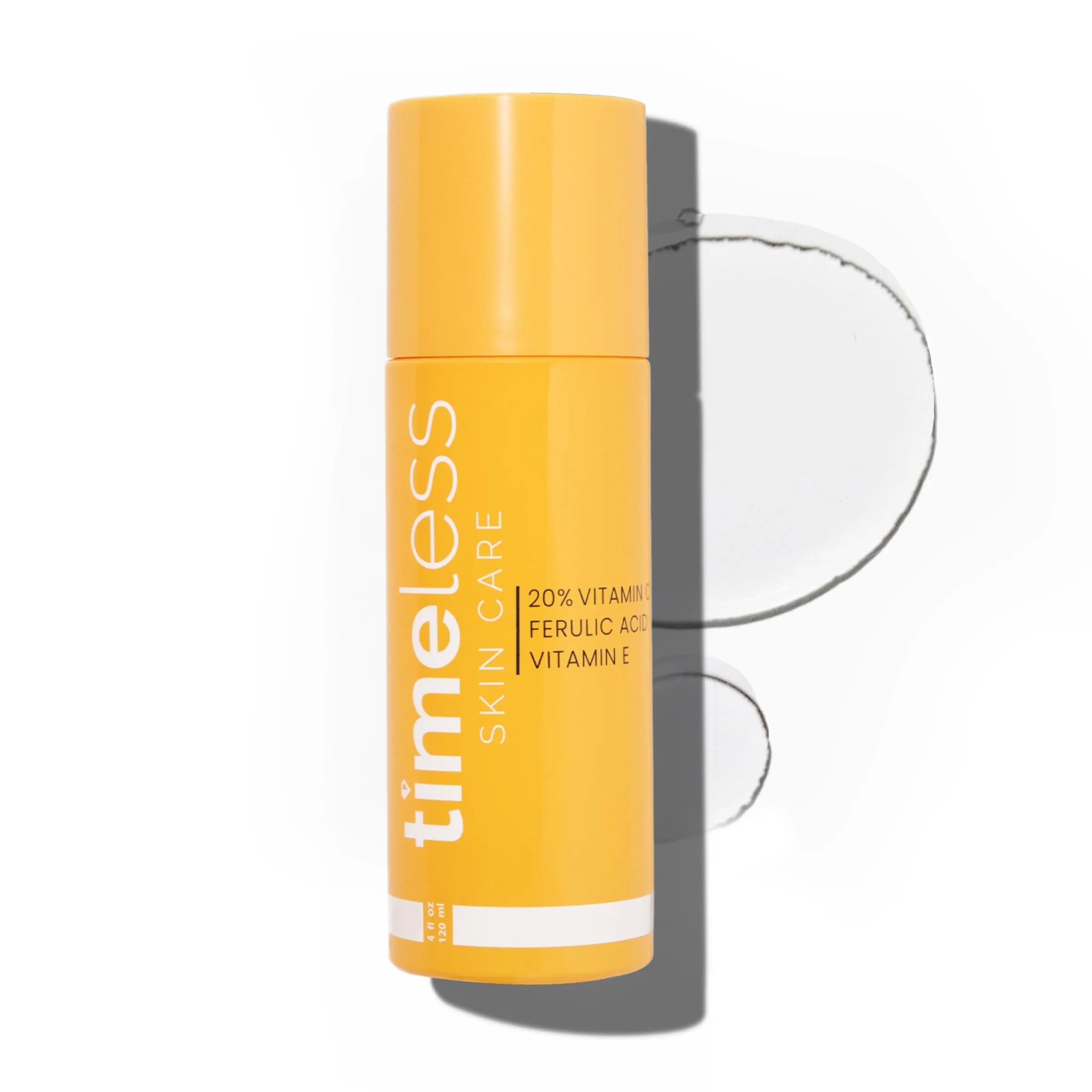 Timeless Skin Care 20% Vitamin C + E + Ferulic Acid Serum 30ml (1 Fl Oz) | Brightens Skin Tone — 4 Fl Oz