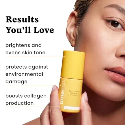 Timeless 20% Vitamin C + E Ferulic Acid Serum 118ml (4 Fl Oz) | Brightens Skin & Supports Collagen thumbnail 5