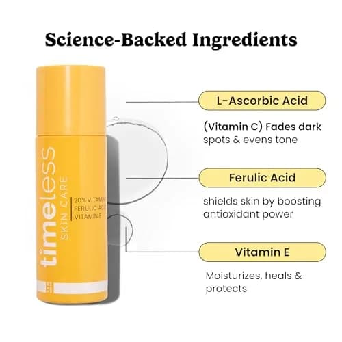 Timeless 20% Vitamin C + E Ferulic Acid Serum 118ml (4 Fl Oz) | Brightens Skin & Supports Collagen thumbnail 2