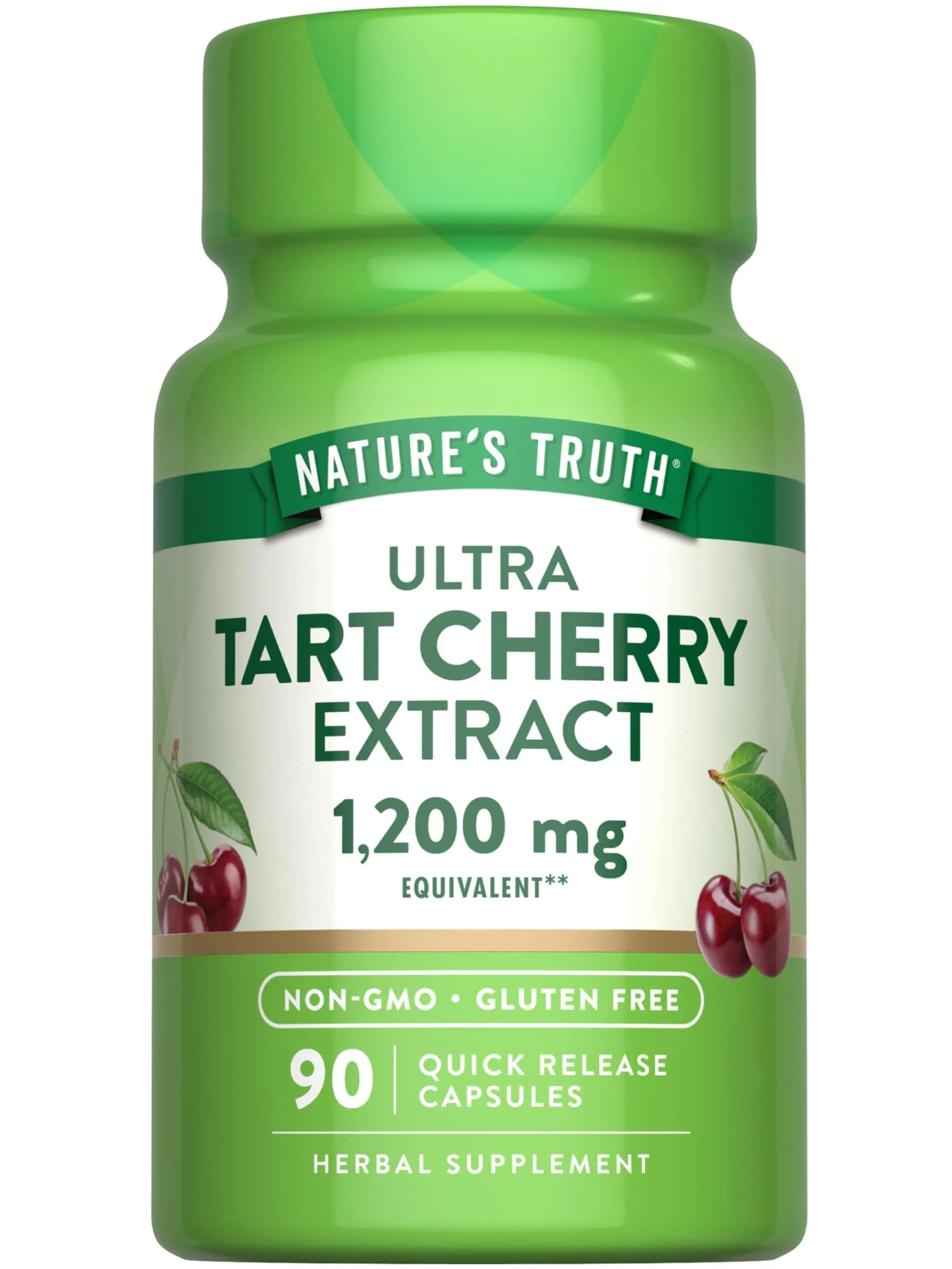 Nature's Truth Tart Cherry Extract Capsules | 90 Count | Herbal Supplement for Sleep & Antioxidants - main product image