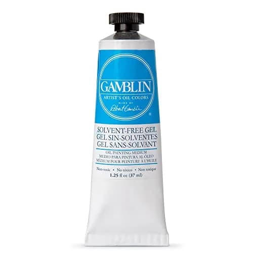 Gamblin Solvent Free Gel Medium 37Ml | Non-Toxic, Solvent-Free Art Paint Additive thumbnail 1