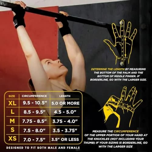 Fit Active Sports Gym Workout Gloves for Men Women Weight Lifting, Small | Ambidextrous Neoprene with Built-In Wrist Wraps thumbnail 2